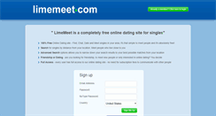 Desktop Screenshot of limemeet.com